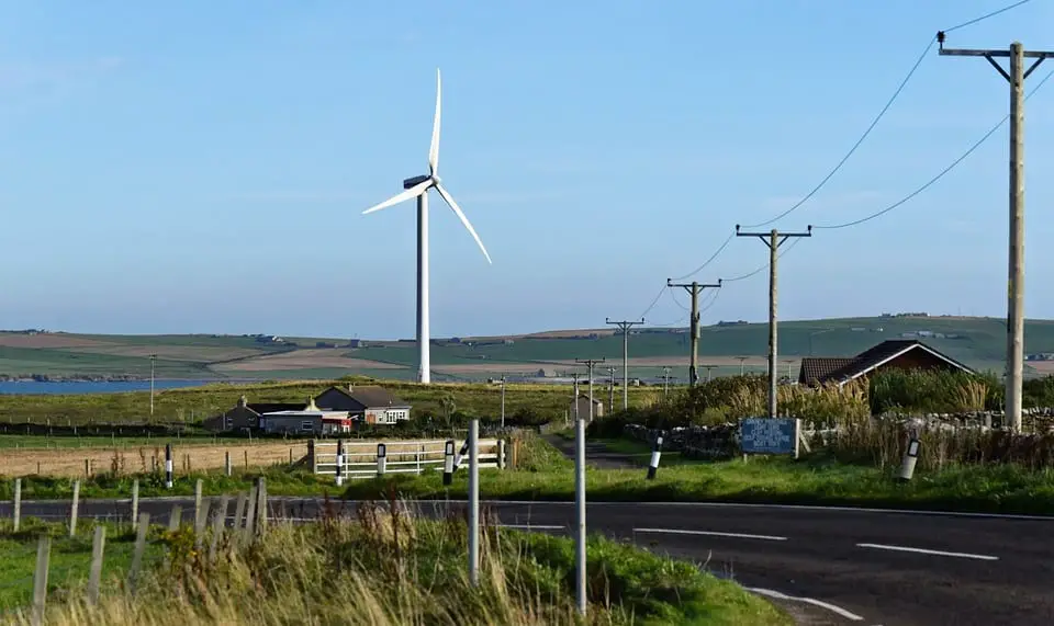 Wind Energy - Wind Turbine in Scotland