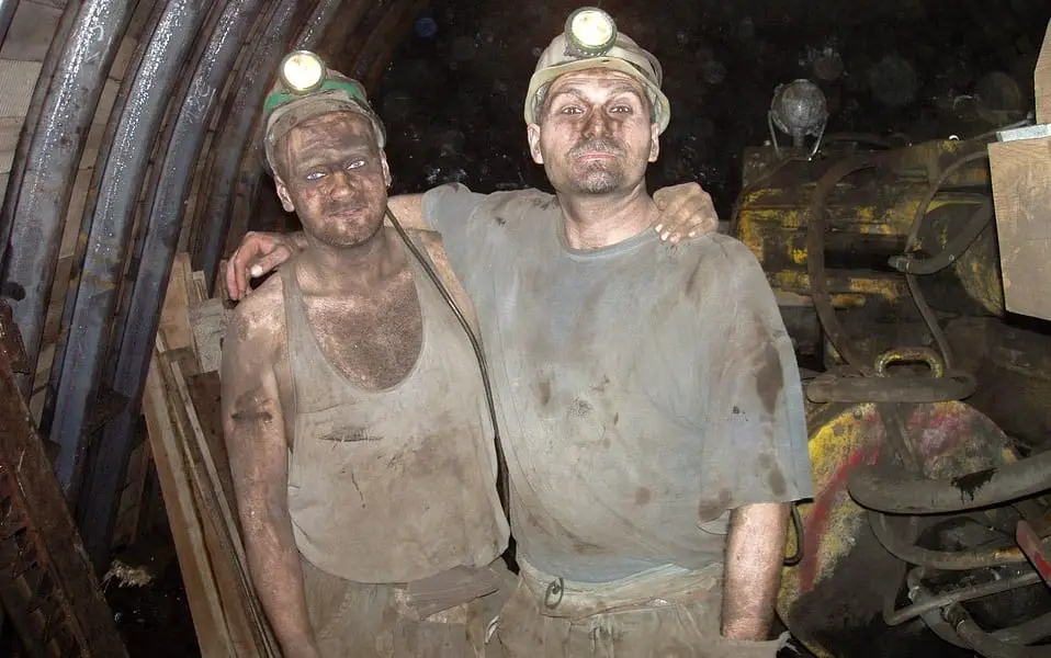 Wind Energy Training - Image of Coal Miners