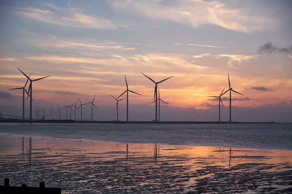 Offshore Wind Energy - Wind Turbines on Water