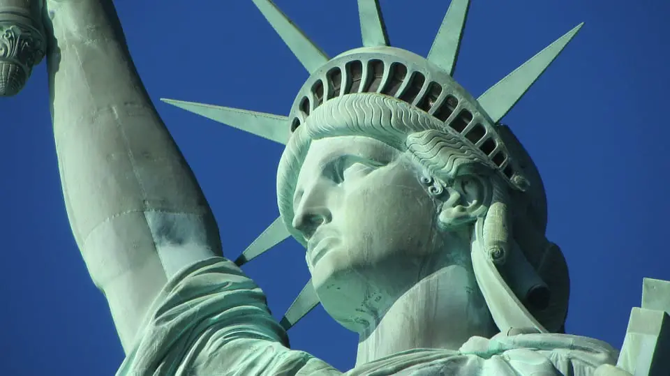 Wind Energy in New York - Statue of Liberty