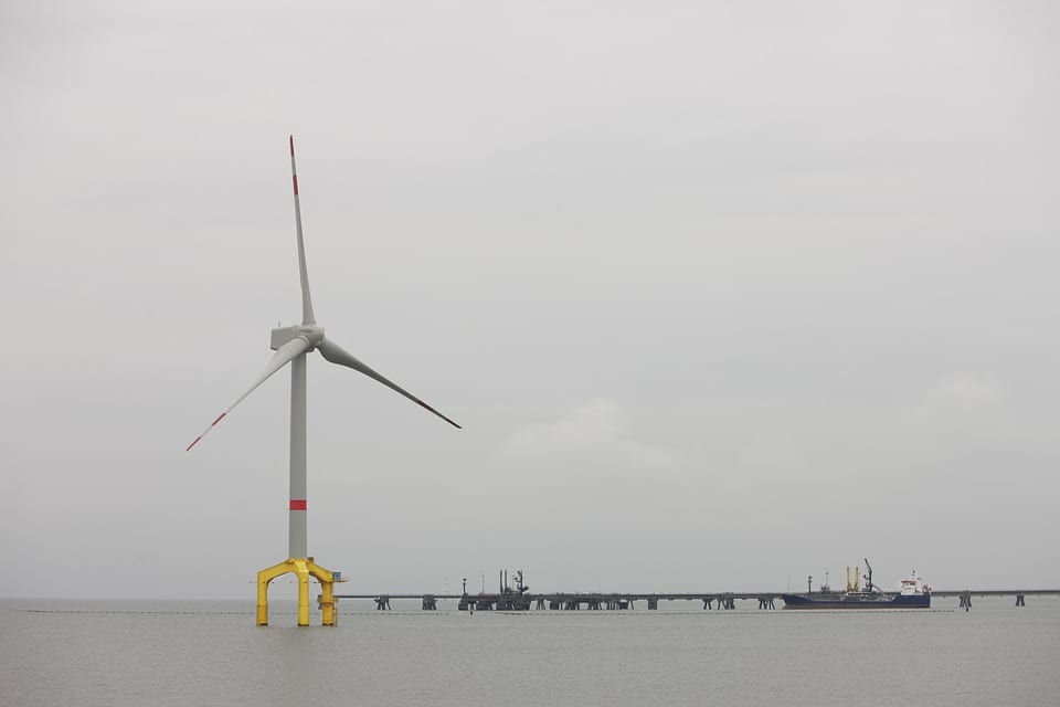 Offshore wind energy project - Offshore wind turbine