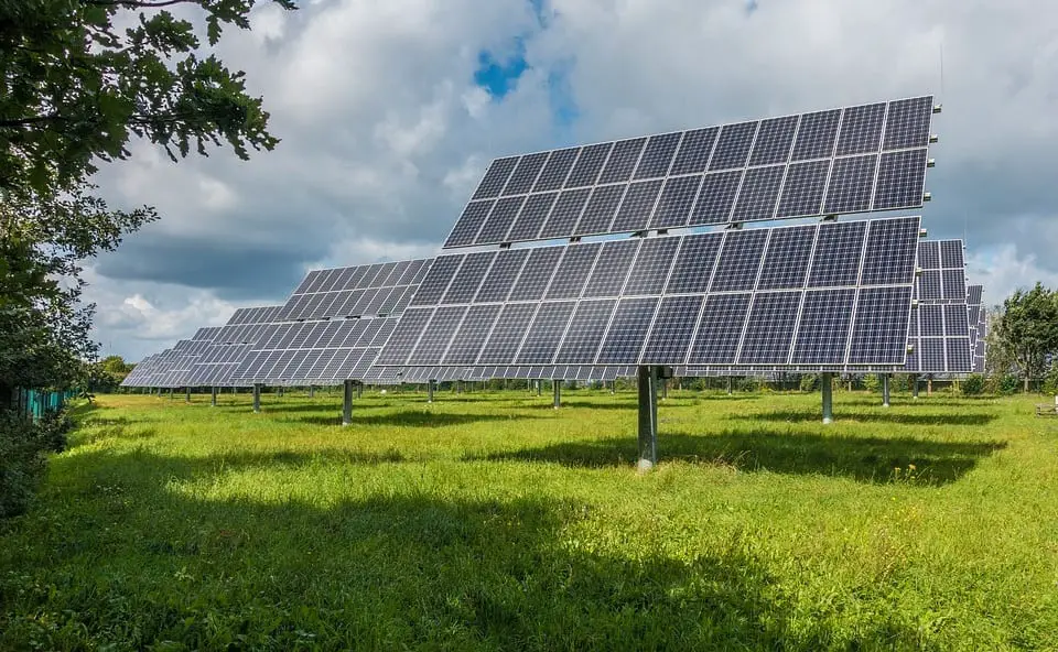 Solar Industry - Solar Panels in Field