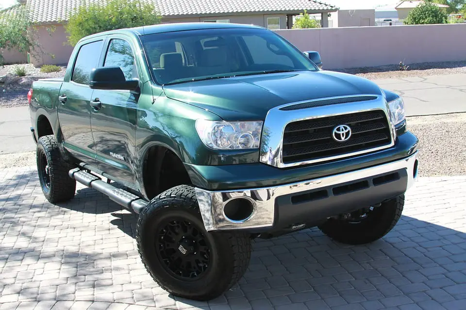 Hydrogen Fuel Cells - Image of Toyota Truck