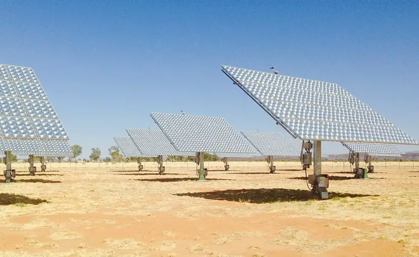 Australia Renewable Energy - Solar power in the desert