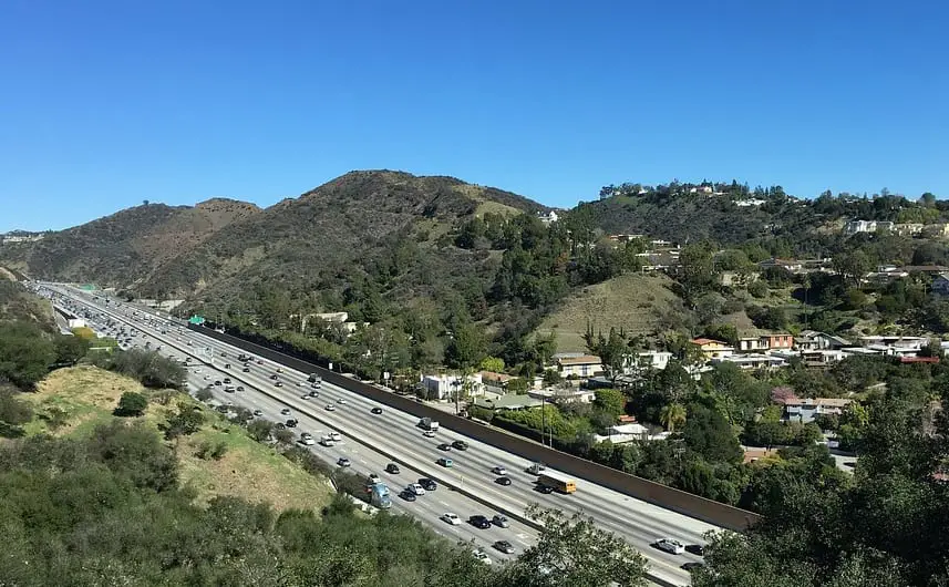 Clean Vehicles - Highway in California