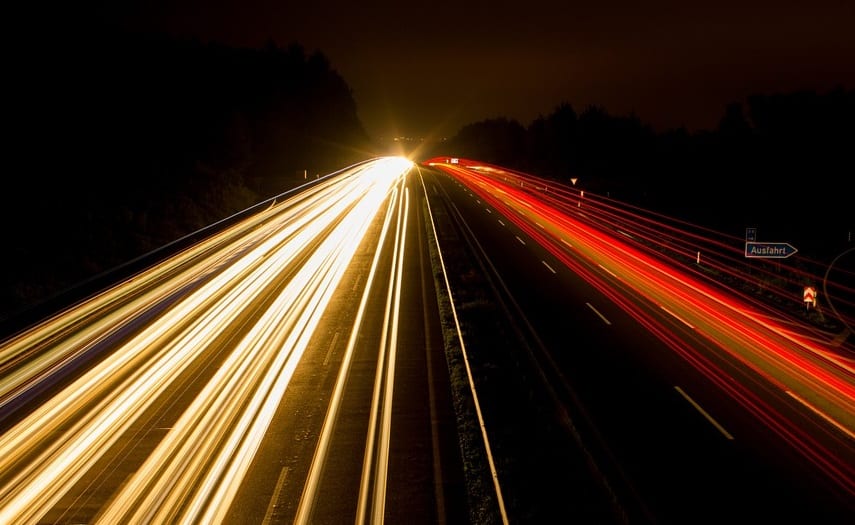 Fuel Cell Vehicles Gaining Momentum according to report - Highway at Night