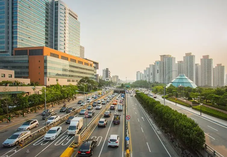 Clean Vehicles - Traffic in South Korea