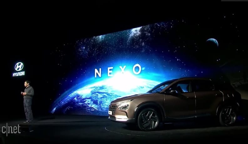 Hyundai NEXO - New HFV unveiled at CES 2018
