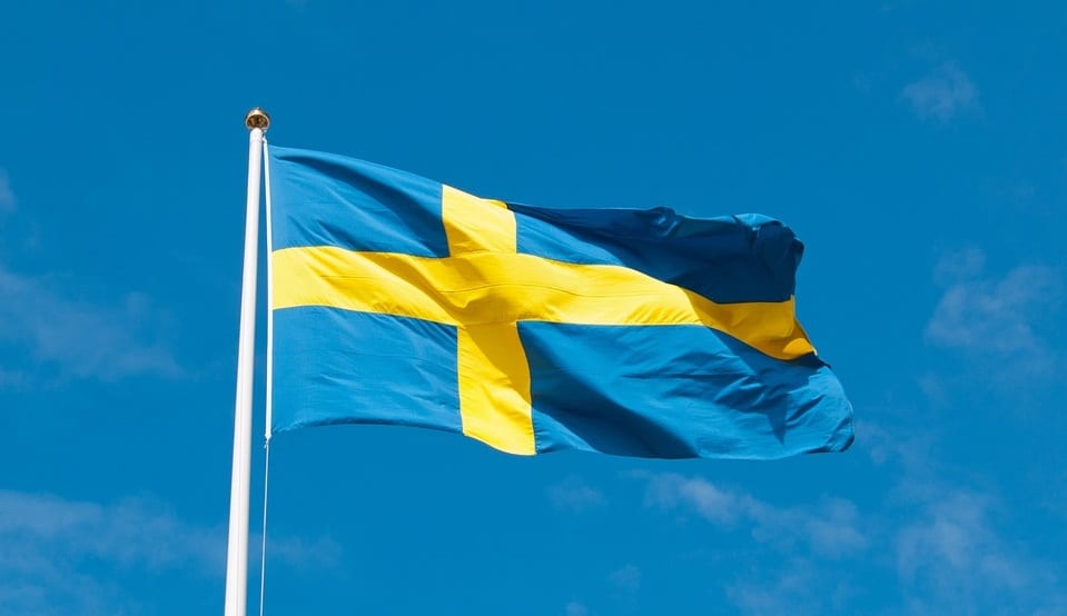 Hydrogen fuel in Sweden - Swedish Flag