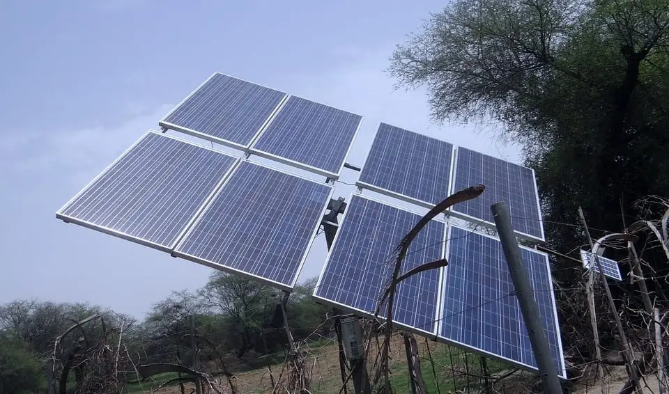 Solar Energy - Solar Panels in Field