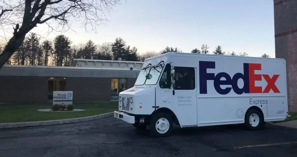 FedEx launches a new fuel cell vehicle in New York FedEx launches a new fuel cell vehicle in New York