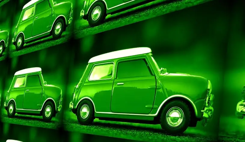 Clean Cars - Image of Green Car