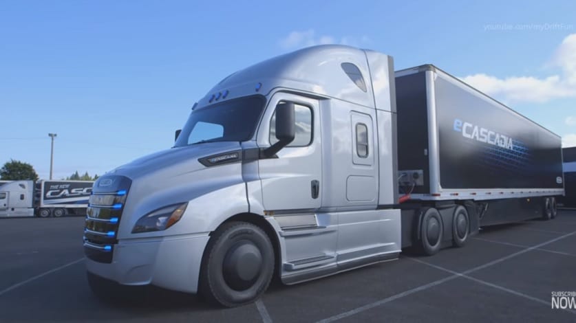 Daimler eCascadia Freightliner - Truck Demo on YouTube