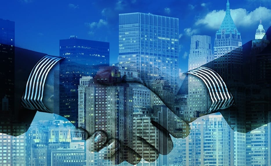 fuel cell company - handshake - deal - partnership