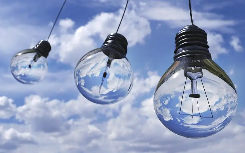 Solar Energy Storage - Light Bulbs Sky