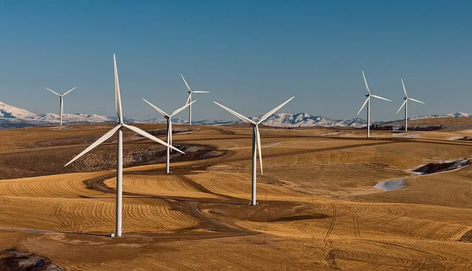 wind energy study - wind farm - wind turbines