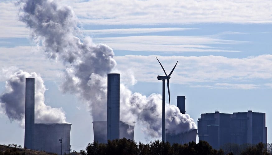 Coal Power Plants - Wind Turbine