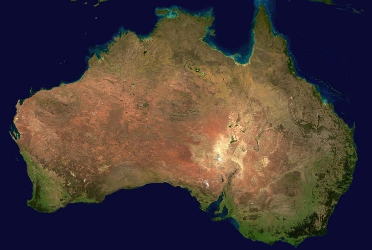 Green hydrogen power plant - Australia Continent