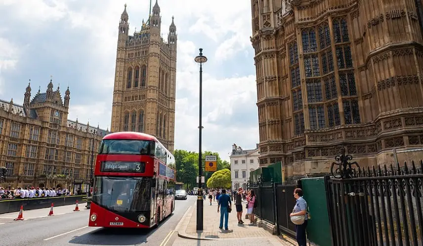 Hydrogen vehicles - UK Double Decker Bus