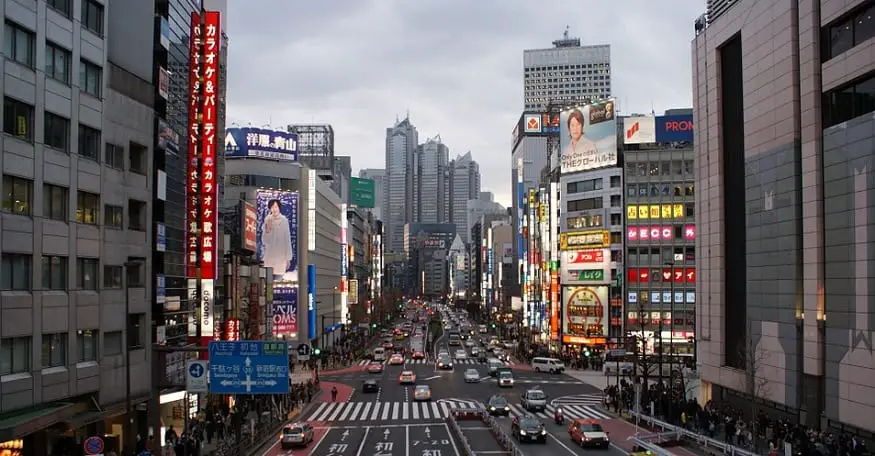 Japan fuel cell technology - Tokyo, Japan - traffic