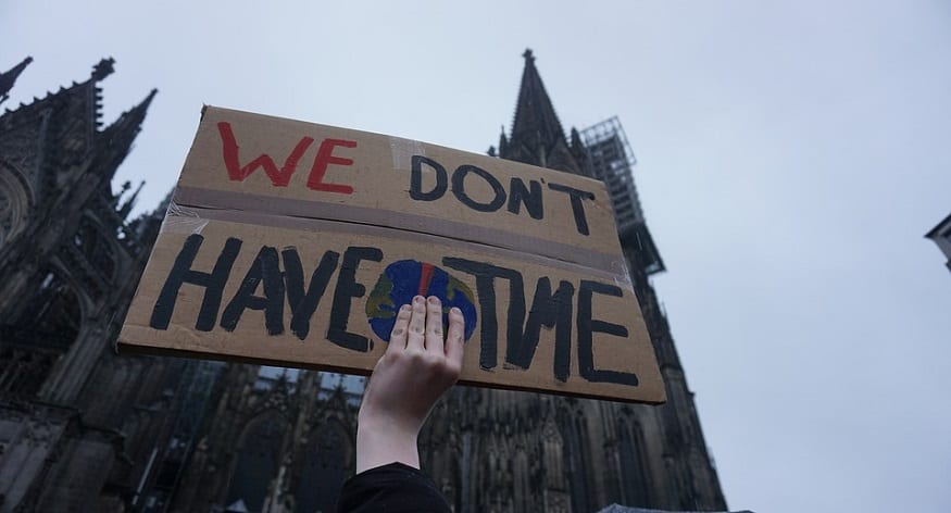 Climate Change - Protest - Sign