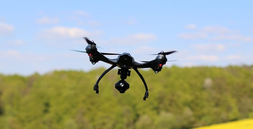 Fuel Cell Drone - Drone in Flight