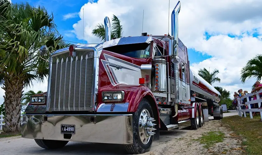 UPS hydrogen truck - Kenworth big rig