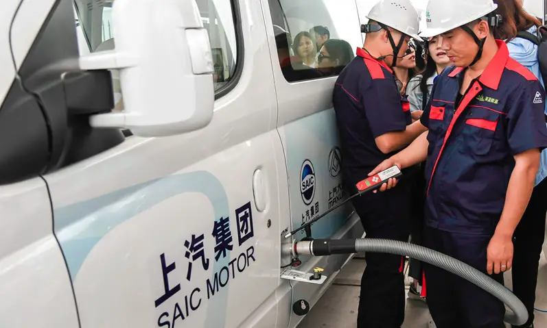 Shanghai Hydrogen Refueling Station - SAIC Motor