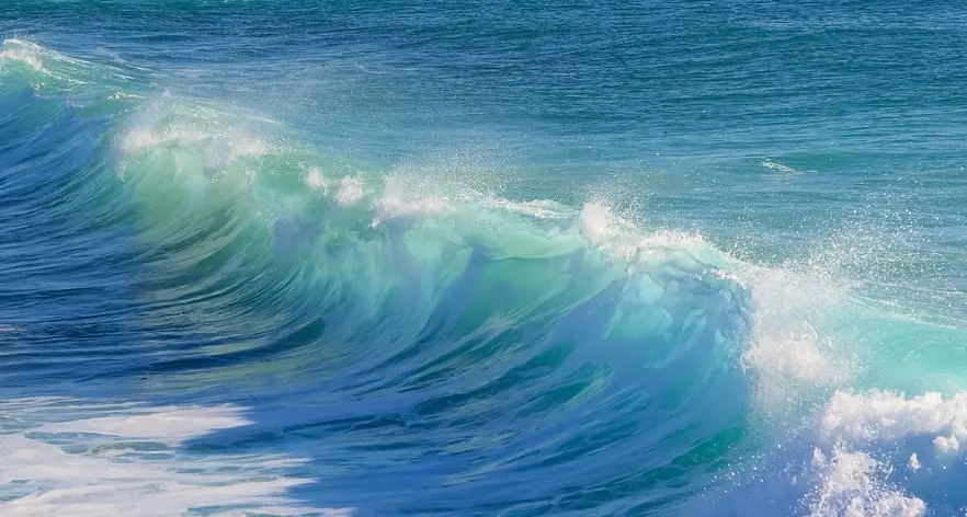 Floating tidal turbine enegy - wave - water - ocean