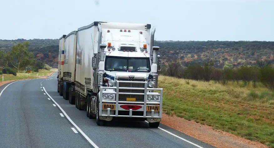 fuel cell membranes - Semi Trailer on raod