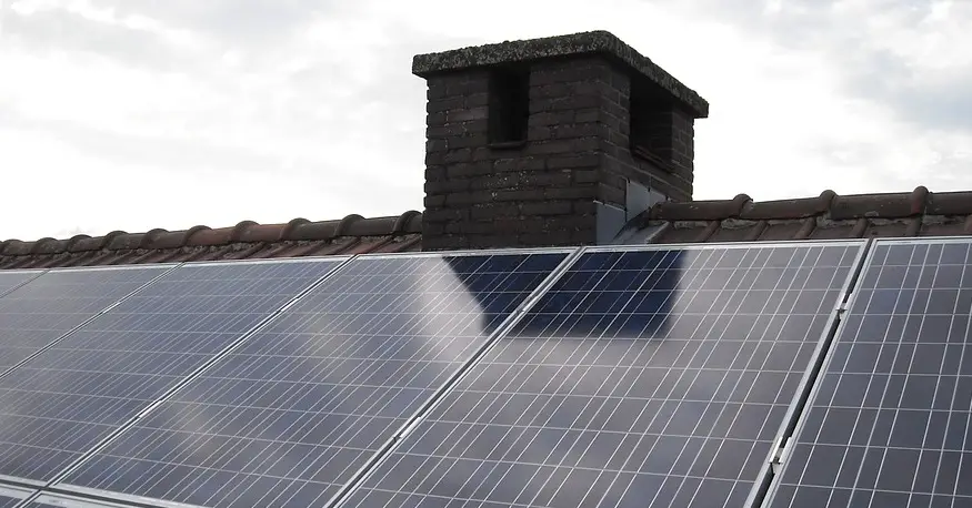 solar panel rental program - Solar panels on building roof