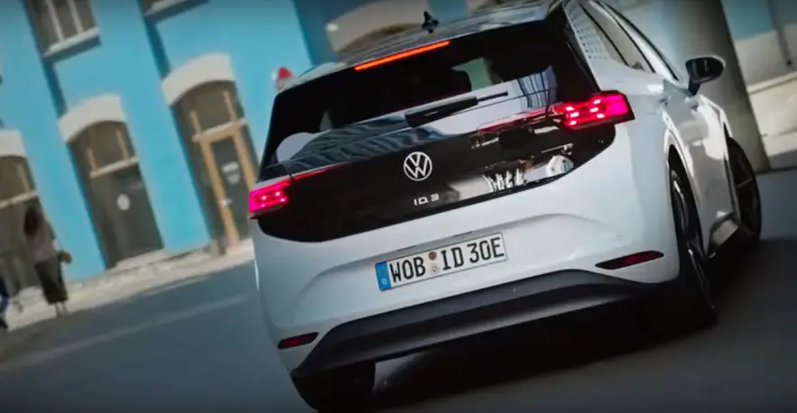 Volkswagen ID.3 electric car is the first model to be unveiled from its new EV ID brand