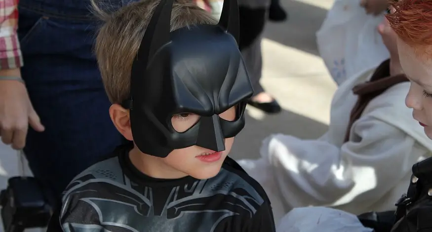 Halloween Trash - Child in Costume