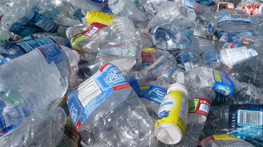 Plastic bottle recycling - plastic waste