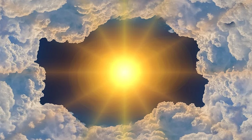 Heliogen technology - sun, clouds
