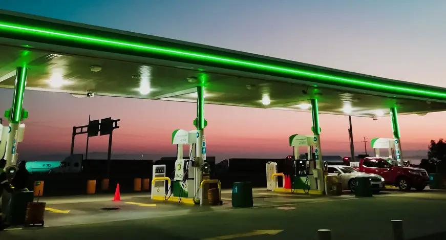 hydrogen fuel station - gas station