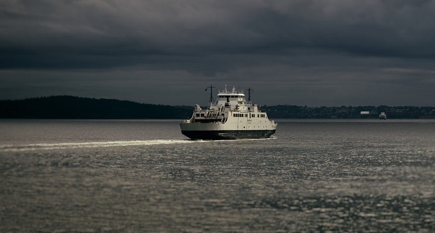 Norled hydrogen ferry - ferry on sea in Norway