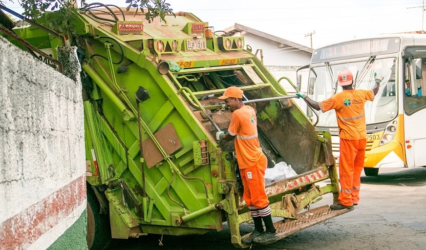 hydrogen garbage truck - refuse truck