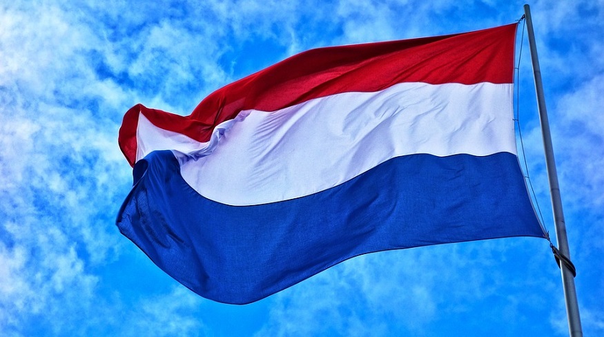 Green hydrogen plant - Netherlands Flag
