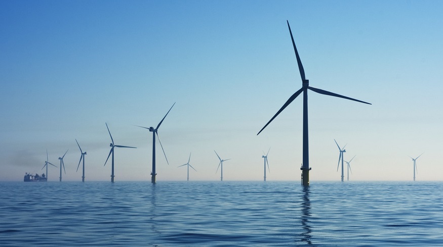 green hydrogen production - offshore wind farm