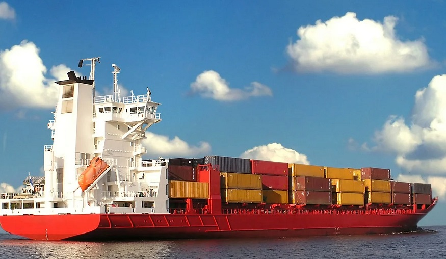 Container Ship hydrogen - Image of container ship