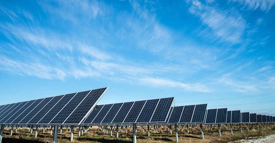 Solar Parks - Solar panels in a field