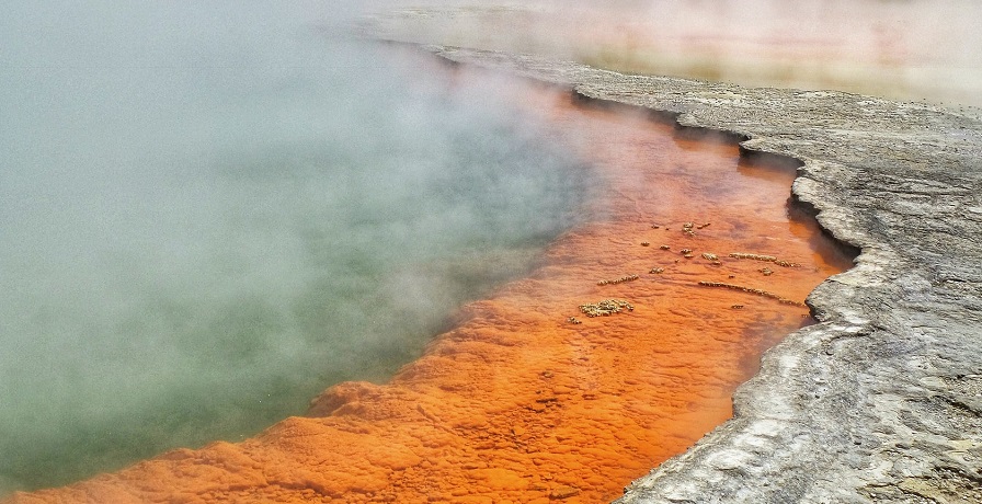 Geothermal power plant - geothermal, steam