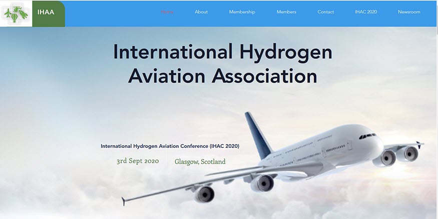 International Hydrogen Aviation Association (IHAA) Launches Website