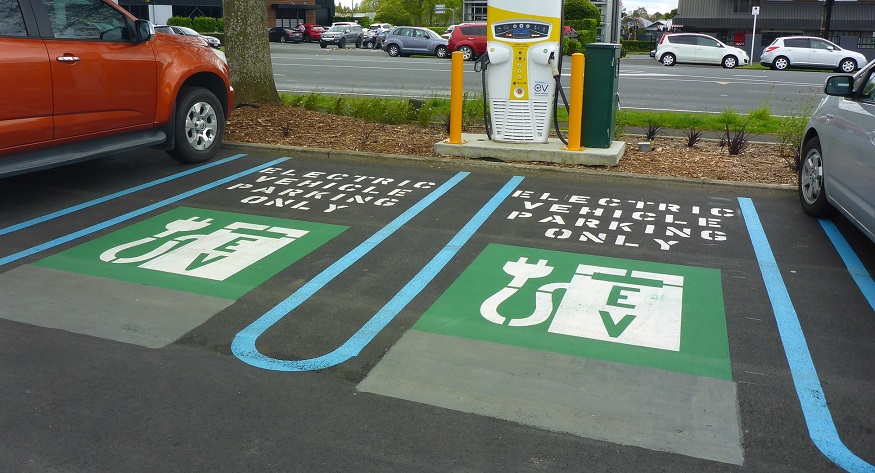 Electric car chargers - EVs charging