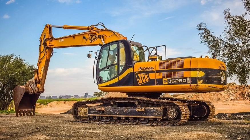 Fuel cell excavator - JCB excavator machine