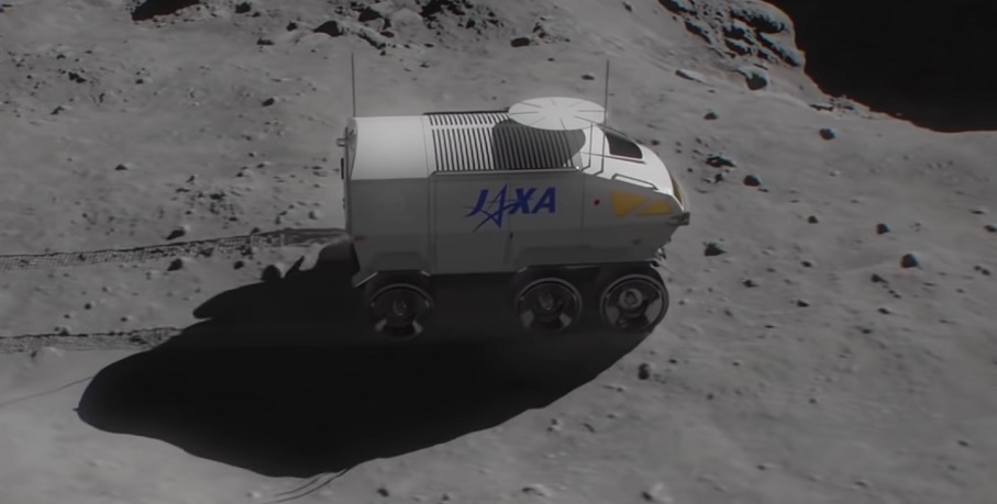 Hydrogen powered lunar rover - Toyota and JAXA - Engadget YouTube