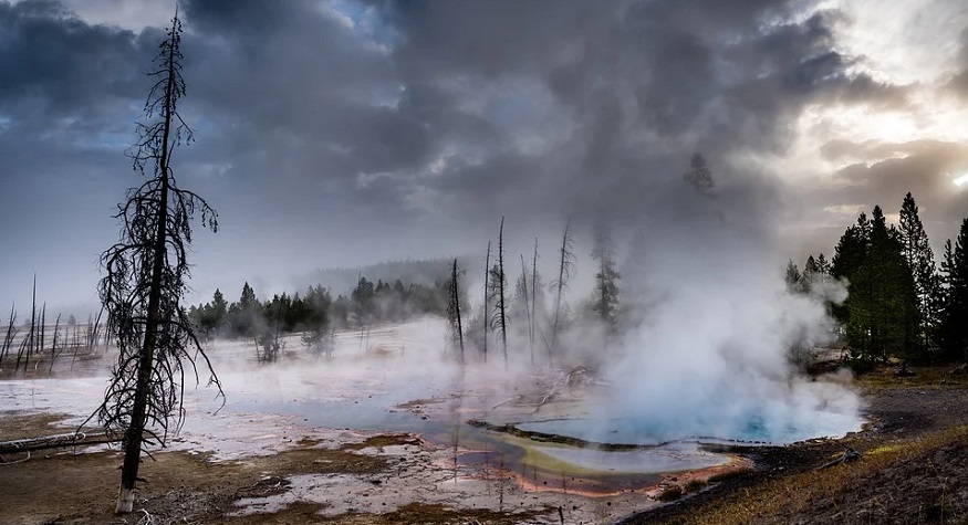 Geothermal water exploration - Geyser