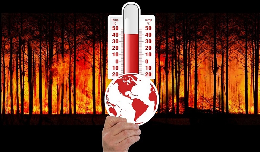 Record High Temperatures - Fire - Thermometer