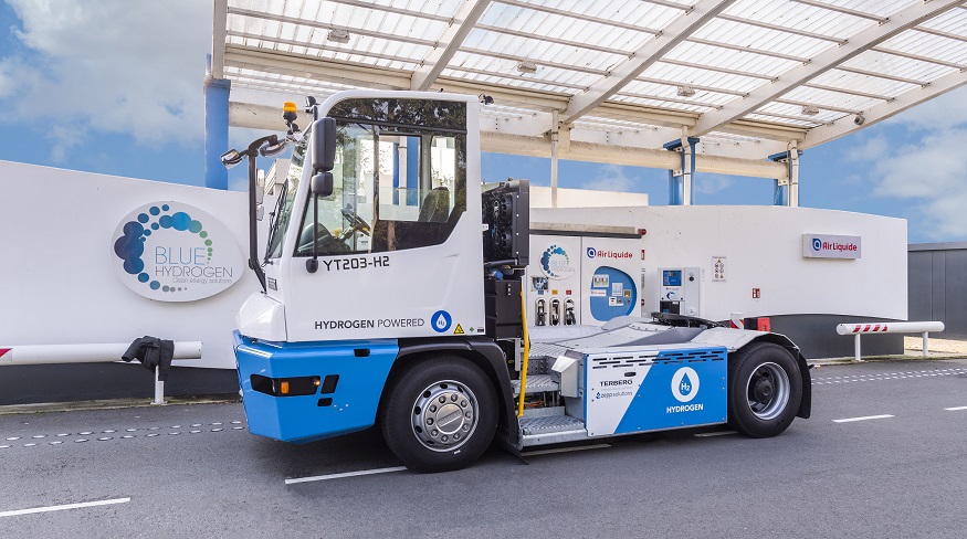 Port of Rotterdam begins operation of first hydrogen fuel terminal tractor